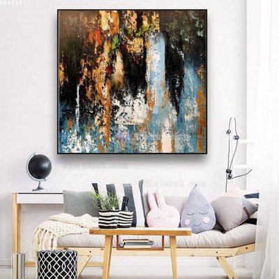 File in trần File bộ tranh treo hiện đại HD41437 (file gốc) phong thủy