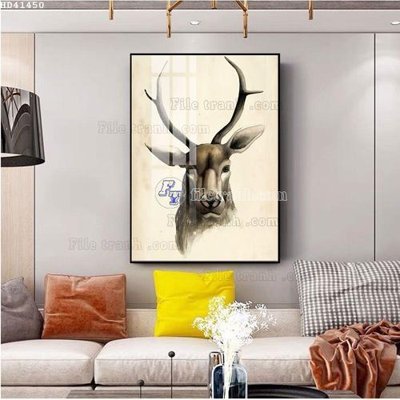 File in trần File bộ tranh treo hiện đại HD41450 (bản gốc) bầu trời