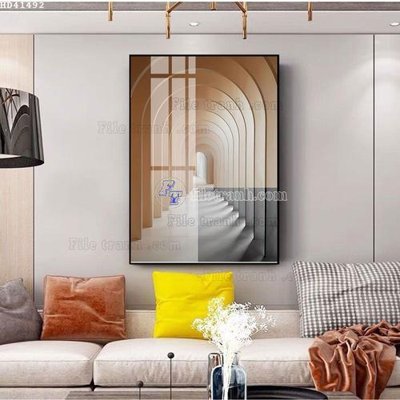 Tải file File bộ tranh treo hiện đại HD41492 (gốc) làm file tranh quảng cáo