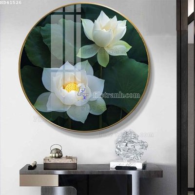 File tranh File bộ tranh treo hiện đại HD41526 (file gốc) chủ đề phong thủy