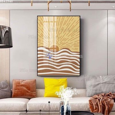 File ảnh File bộ tranh treo hiện đại HD41540 (gốc) cho trang trí nội thất