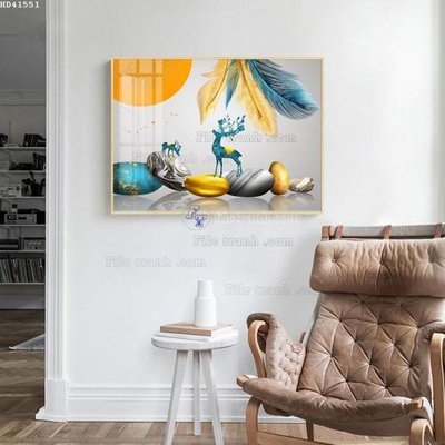 File PSD File bộ tranh treo hiện đại HD41551 (gốc) cho designer