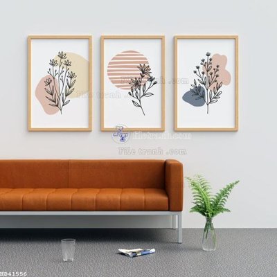 Tải file gốc File bộ tranh treo hiện đại HD41556 (để in lụa)