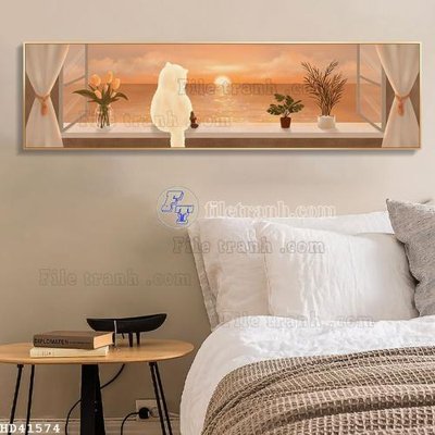 Tải file tranh gốc File bộ tranh treo hiện đại HD41574 chất lượng cao