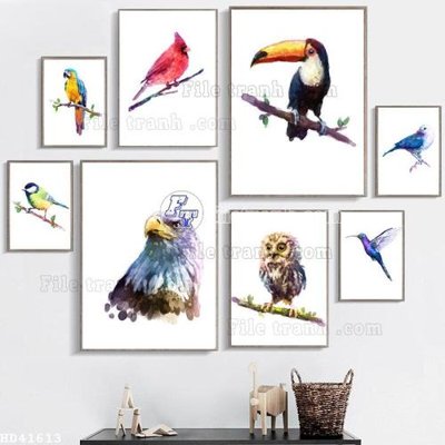 Download file tranh PSD File bộ tranh treo hiện đại HD41613 để chỉnh sửa