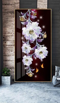 File tranh trang trí File bộ tranh treo hiện đại HD41652 (file gốc)