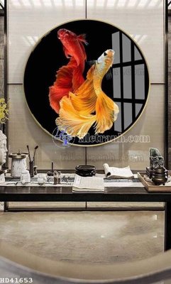 File PSD File bộ tranh treo hiện đại HD41653 (bản gốc) cho nhà in