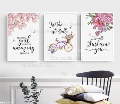 Tệp tin gốc File bộ tranh treo hiện đại HD41661 (dùng cho in ấn) chuyên nghiệp