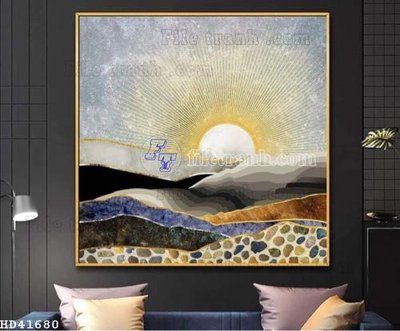 Hình ảnh file gốc File bộ tranh treo hiện đại HD41680 cho in UV