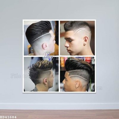 File gốc File bộ tranh treo hiện đại HD41684 (in mica) làm bảng hiệu