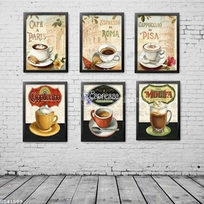 File in ấn File bộ tranh treo hiện đại HD41689 (bản gốc) từ file gốc