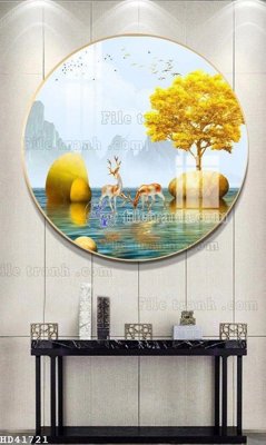 File tranh File bộ tranh treo hiện đại HD41721 (bản gốc) trang trí văn phòng