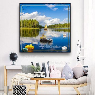 File in trần File bộ tranh treo hiện đại HD41766 (bản gốc) trời sao