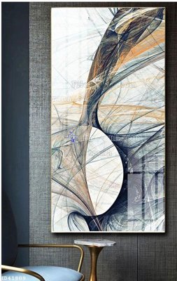 File tranh File bộ tranh treo hiện đại HD41809 (gốc) chủ đề thành phố