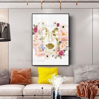 File in ấn File bộ tranh treo hiện đại HD41819 (bản gốc) từ file gốc