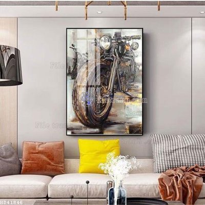 Tải file File bộ tranh treo hiện đại HD41846 (gốc) chủ đề hoa sen