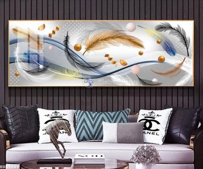 File tranh File bộ tranh treo hiện đại HD41849 (gốc) in film