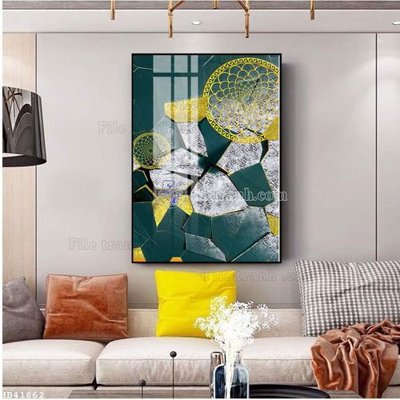 File ảnh File bộ tranh treo hiện đại HD41862 (gốc) in biển hiệu