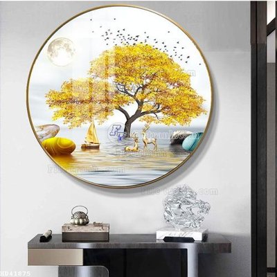 Download file gốc File bộ tranh treo hiện đại HD41875 (in lụa) tranh 3D