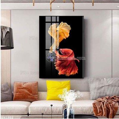 File tranh File bộ tranh treo hiện đại HD41902 (gốc) in backlit film