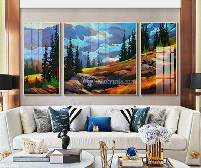 File gốc File bộ tranh treo hiện đại HD41921 (AI/EPS) cho in ấn