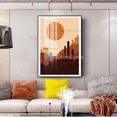 File gốc File bộ tranh treo hiện đại HD41934 (trang trí) phòng trẻ em