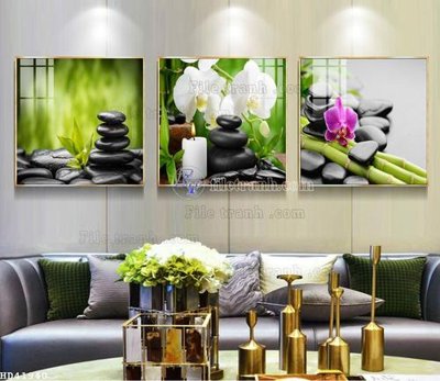 File ảnh gốc File bộ tranh treo hiện đại HD41940 (chuyên in mica)