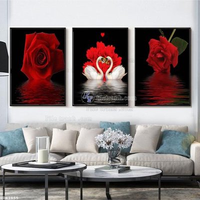 Tải file File bộ tranh treo hiện đại HD41955 (ảnh gốc) in gạch men