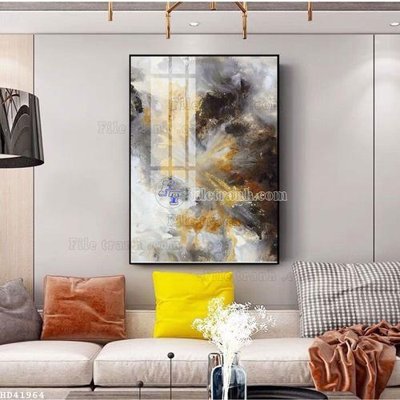 File in ấn File bộ tranh treo hiện đại HD41964 (bản gốc) cao cấp