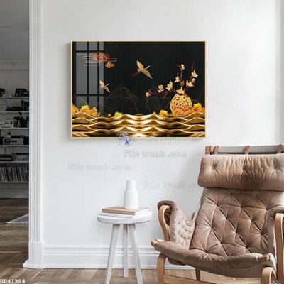 File in trần File bộ tranh treo hiện đại HD41984 (bản gốc) trời sao