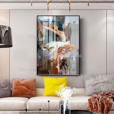 File in ấn chuyên nghiệp File bộ tranh treo hiện đại HD42055 (file gốc)