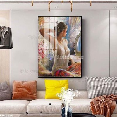 Tải file gốc File bộ tranh treo hiện đại HD42056 (in khổ lớn) không mờ