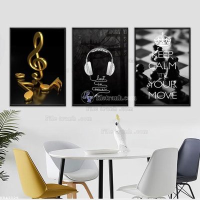 Tải file File bộ tranh treo hiện đại HD42129 (gốc) làm file in ấn