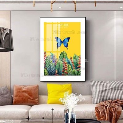 File gốc File bộ tranh treo hiện đại HD42133 (dành cho trang trí nội thất)