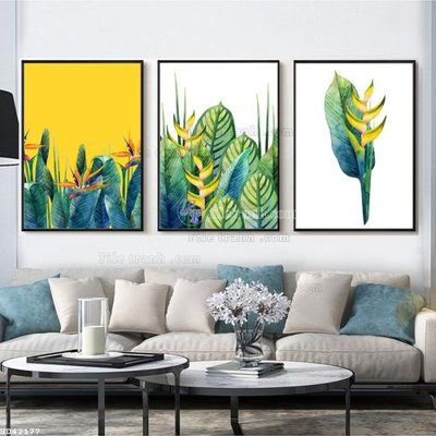 Tải file File bộ tranh treo hiện đại HD42177 (PSD) cho in tranh 3D