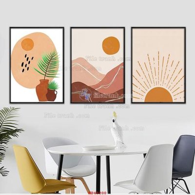 File gốc File tranh hiện đại treo tường HD42200 (in tráng gương) nghệ thuật