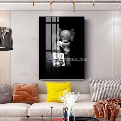 File gốc File tranh hiện đại treo tường HD42240 (in 3D) cho trang trí