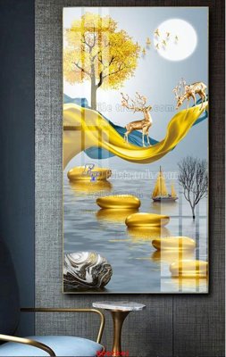 File ảnh File tranh hiện đại treo tường HD42241 (gốc) dùng in Pano