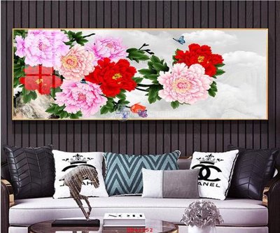 File in mica File tranh hiện đại treo tường HD42252 (bản gốc) làm vách ngăn