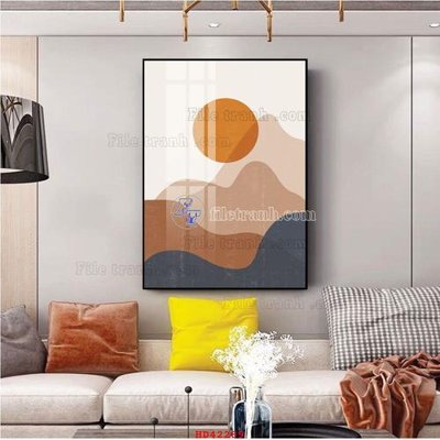 File tranh File tranh hiện đại treo tường HD42289 (file gốc) chuẩn màu in
