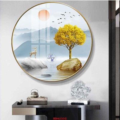 File gốc File tranh hiện đại treo tường HD42332 (in lụa) tranh phong thủy
