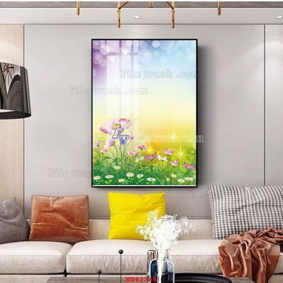 File gốc in ấn File tranh hiện đại treo tường HD42344 chuẩn màu CMYK