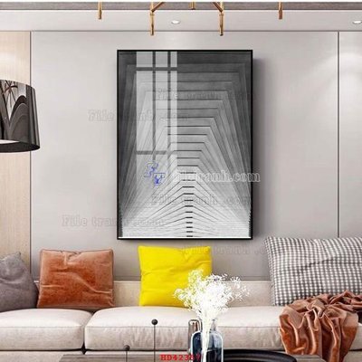 File ảnh File tranh hiện đại treo tường HD42357 (gốc) in biển hiệu