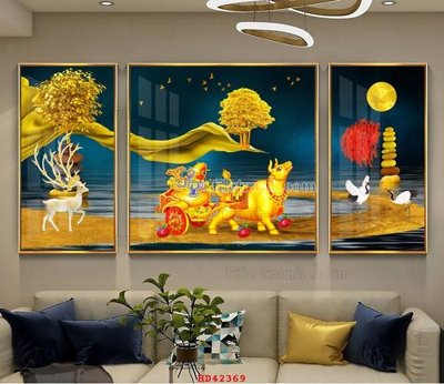 Tải file File tranh hiện đại treo tường HD42369 (gốc) in nhanh