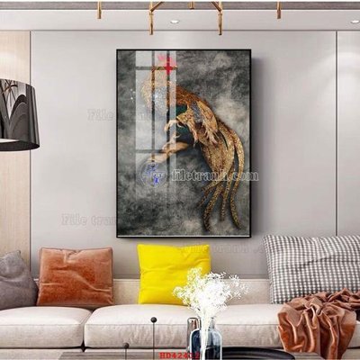 File gốc File tranh hiện đại treo tường HD42412 (bản quyền) cho in ấn