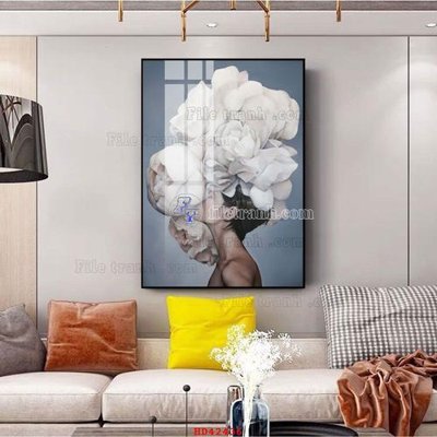 File tranh File tranh hiện đại treo tường HD42436 (gốc) in vải canvas