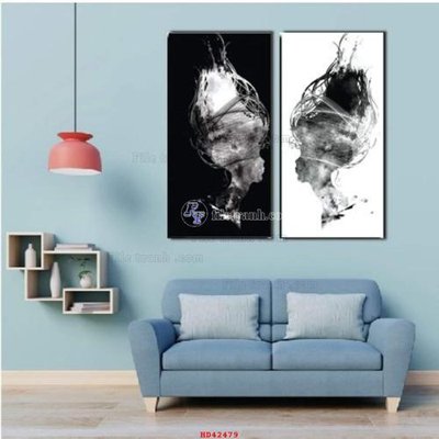 File in trần File tranh hiện đại treo tường HD42479 (bản gốc) bầu trời