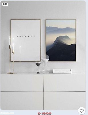 File in trần Tranh bộ hiện đại HD4249 (bản gốc) 5D