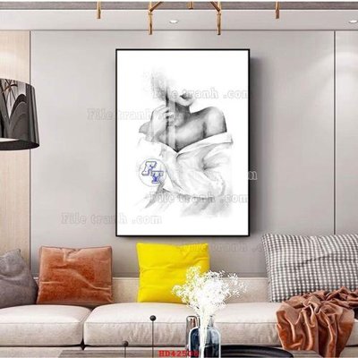 File ảnh File tranh hiện đại treo tường HD42508 (gốc) in poster