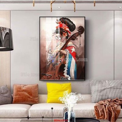 File in trần File tranh hiện đại treo tường HD42509 (bản gốc) phong cảnh